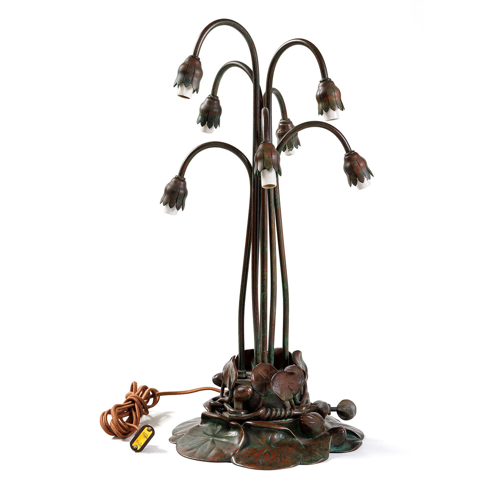 
                      
                        Macklowe Gallery Tiffany Studios New York "Seven Light Lily" Table Lamp
                      
                    