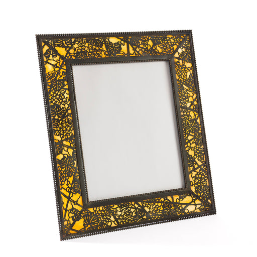 Macklowe Gallery Tiffany Studios New York "Grapevine" Bronze Photo Frame