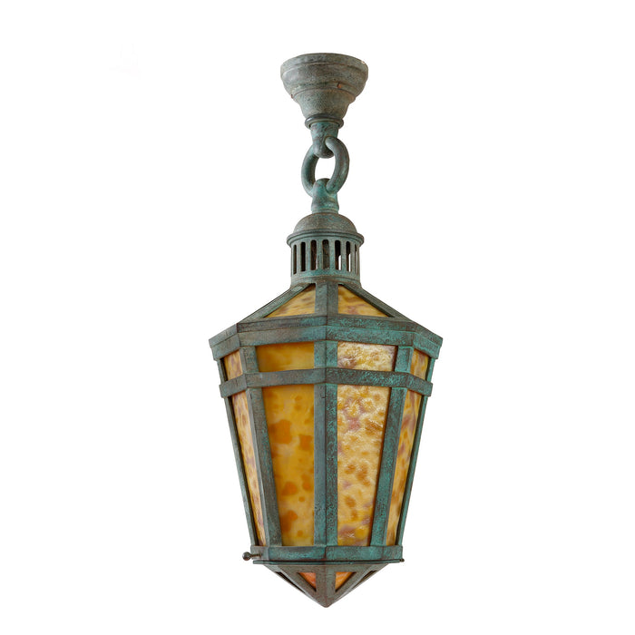 Macklowe Gallery Tiffany Studios New York Pair of Hanging Lanterns