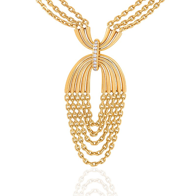 
                      
                        Macklowe Gallery Van Cleef & Arpels Gold Pendant Necklace
                      
                    