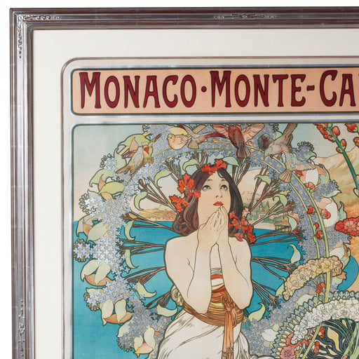Macklowe Gallery Alphonse Mucha "Monaco-Monte Carlo" Lithograph