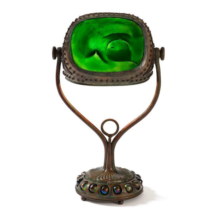 Macklowe Gallery Tiffany Studios New York "Turtleback" Desk Lamp