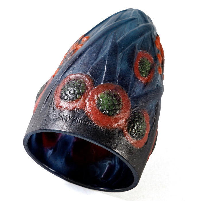 Macklowe Gallery Gabriel Argy-Rousseau Pâte de Verre "Prairie" Night Light