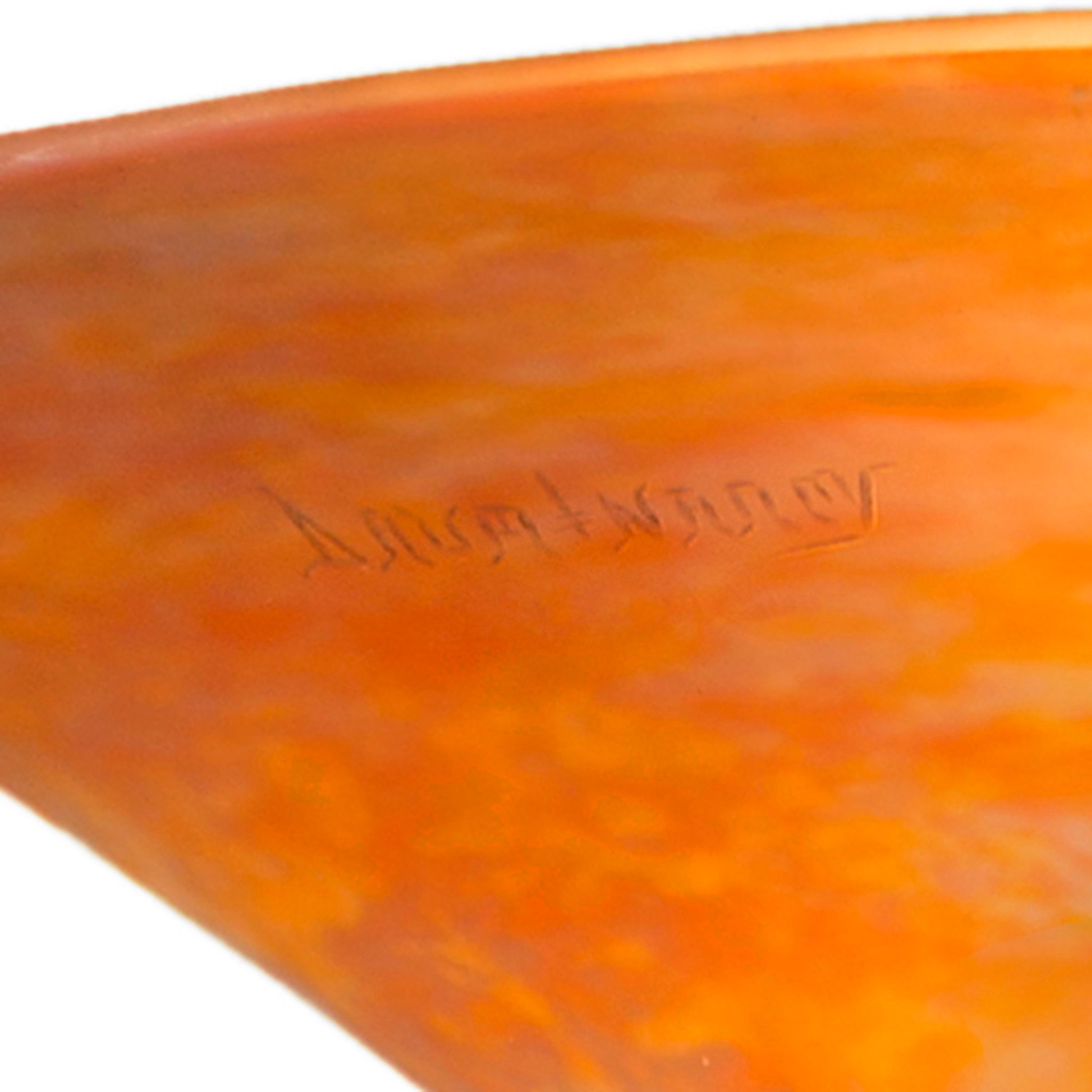 Macklowe Gallery | Edgar Brandt and Daum “La Tentation” Table Lamp