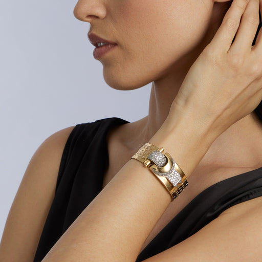 Macklowe Gallery Van Cleef & Arpels "Ludo Hexagone" Bracelet Watch