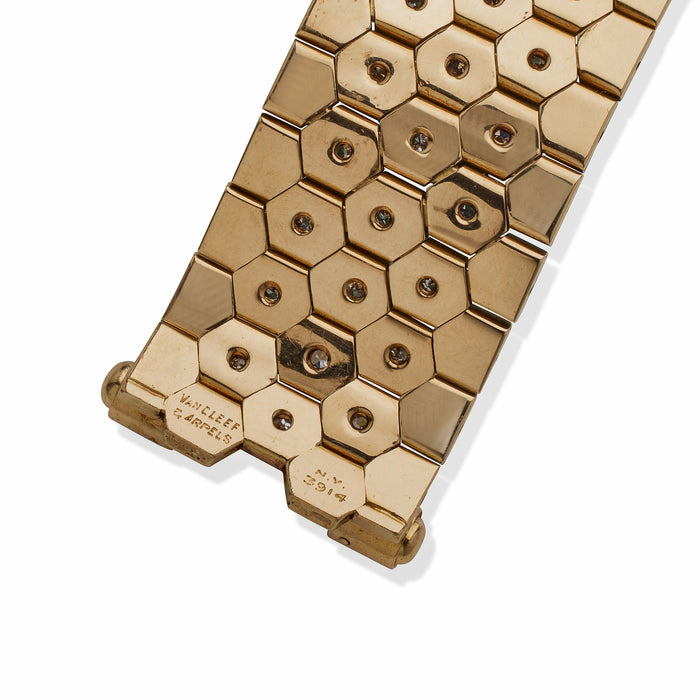 Macklowe Gallery Van Cleef & Arpels "Ludo Hexagone" Bracelet Watch