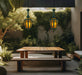 Macklowe Gallery Tiffany Studios New York Pair of Hanging Lanterns