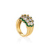 Macklowe Gallery Van Cleef & Arpels Emerald and Diamond Bombé Ring