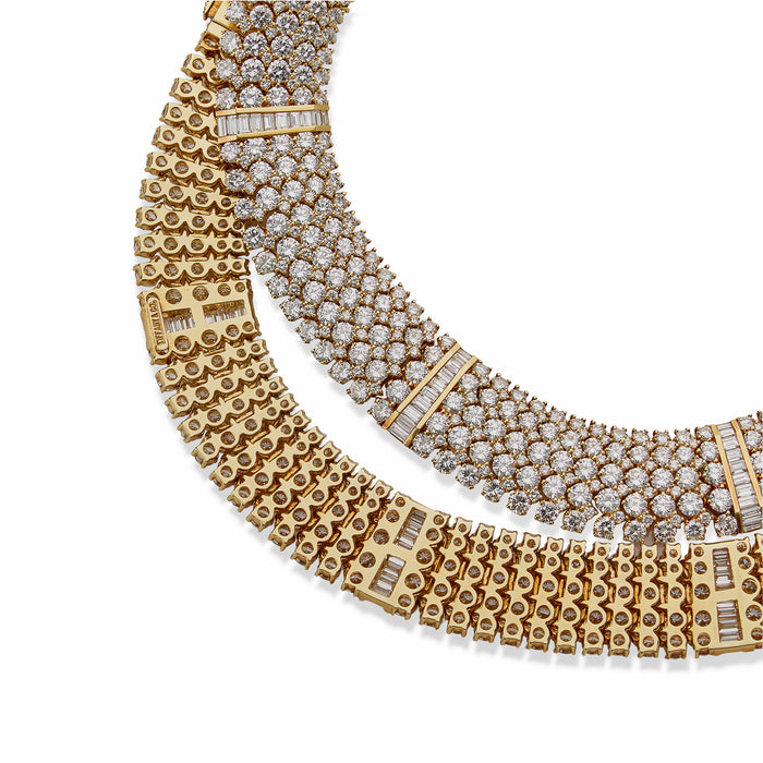 Macklowe Gallery Tiffany & Co. Diamond Strap Necklace
