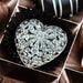 Macklowe Gallery Diamond and Platinum-Topped Gold "Puffed Heart" Locket Necklace
