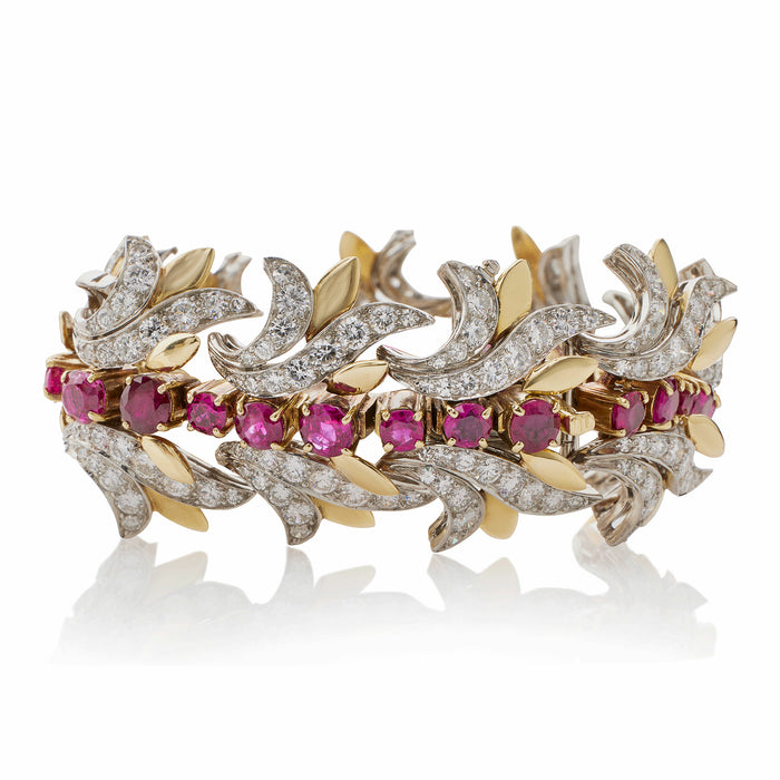 Tiffany outlet ruby bracelet