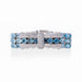 Macklowe Gallery Tiffany & Co French Aquamarine and Diamond Bracelet