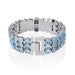 Macklowe Gallery Tiffany & Co French Aquamarine and Diamond Bracelet