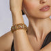 Macklowe Gallery Tiffany & Co. Jean Schlumberger Pink Tourmaline, Citrine and Peridot Flower Bracelet