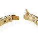 Macklowe Gallery David Webb White Enamel Flexible Tiger Bracelet