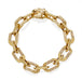 Macklowe Gallery Bulgari Rome Trace Link Diamond Bracelet