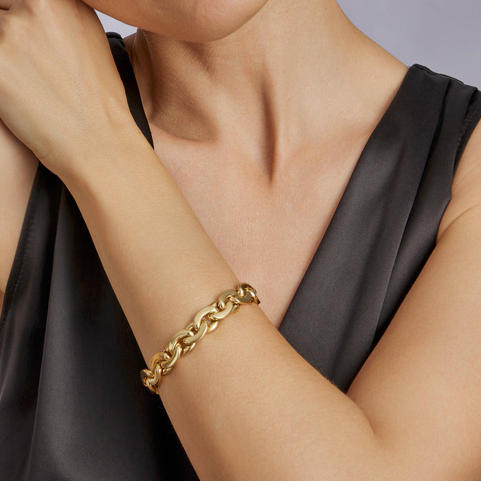 14K Gold Bracelets | Shop Yellow, Rose, And White Gold | Baby Gold