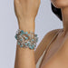 Macklowe Gallery Seaman Schepps Blue Zircon and Diamond Bracelet
