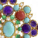 Macklowe Gallery Henry Dunay Multi-Gemstone Brooch