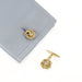 Macklowe Gallery Gold and Diamond Sailor's Knot Cuff Links 