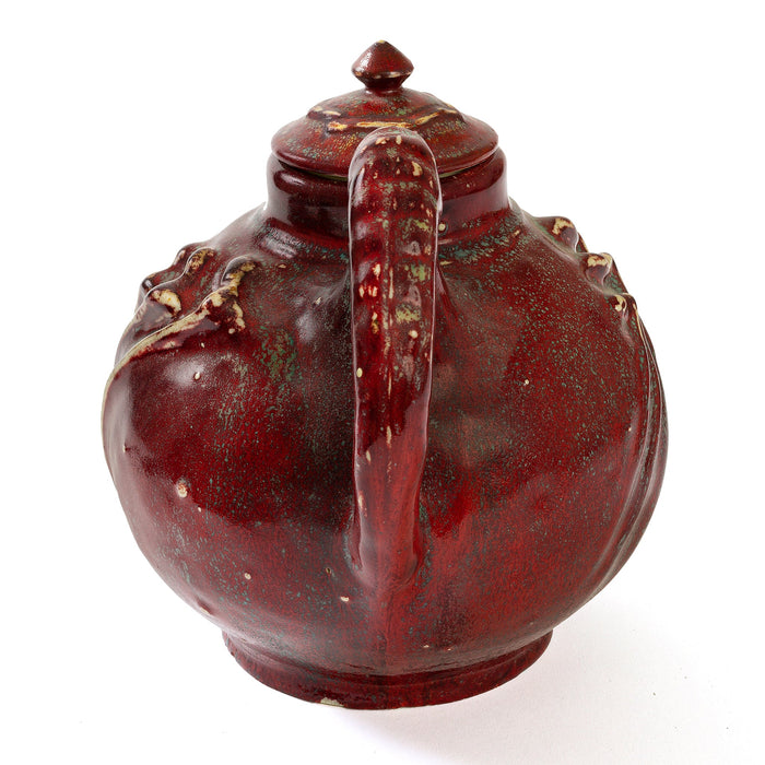 Macklowe Gallery Pierre-Adrien Dalpayrat Glazed Ceramic Teapot