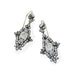 Macklowe Gallery Old Mine-cut Diamond Pendant Earrings