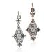 Macklowe Gallery Old Mine-cut Diamond Pendant Earrings