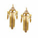 Macklowe Gallery Revival 15k Gold Pendant Earrings