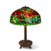 Macklowe Gallery Tiffany Studios New York Pair of "Oriental Poppy" Table Lamps