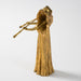 Macklowe Gallery Agathon Léonard "Joueuse aux Pipeaux" Gilt Bronze Sculpture