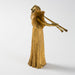 Macklowe Gallery Agathon Léonard "Joueuse aux Pipeaux" Gilt Bronze Sculpture