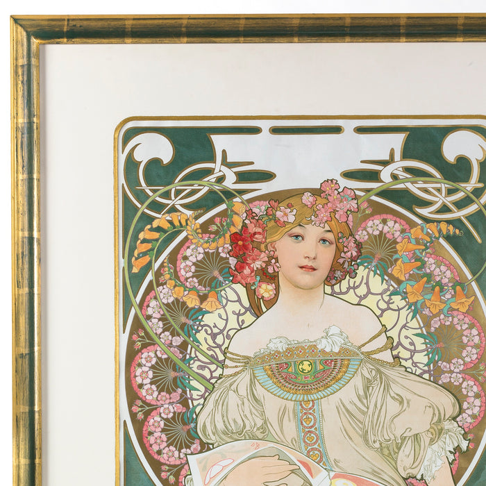 Macklowe Gallery Alphonse Mucha "Champenois" Lithograph