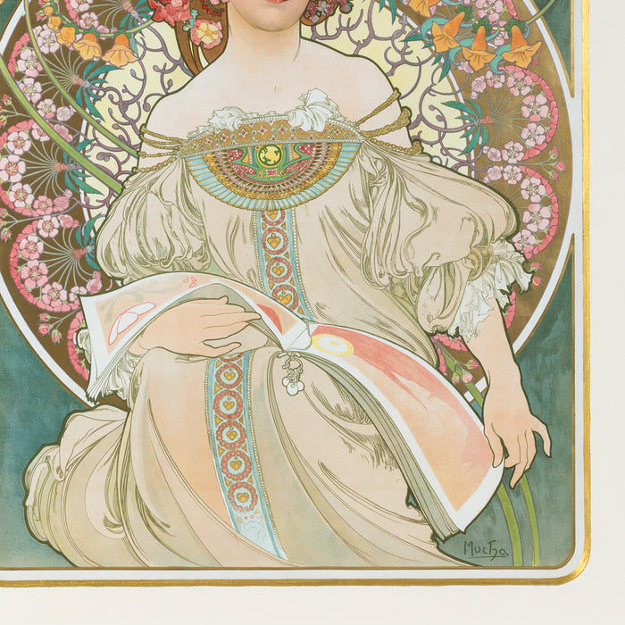 Macklowe Gallery Alphonse Mucha "Champenois" Lithograph
