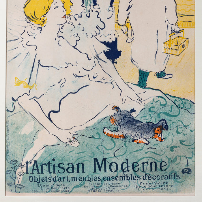 Buy digital version: Poster Japanese sofa by Henri de Toulouse-Lautrec