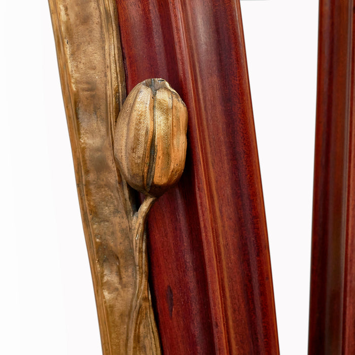 Macklowe Gallery Louis Majorelle Mahogany and Gilt Bronze "Aux Nénuphars" Vitrine
