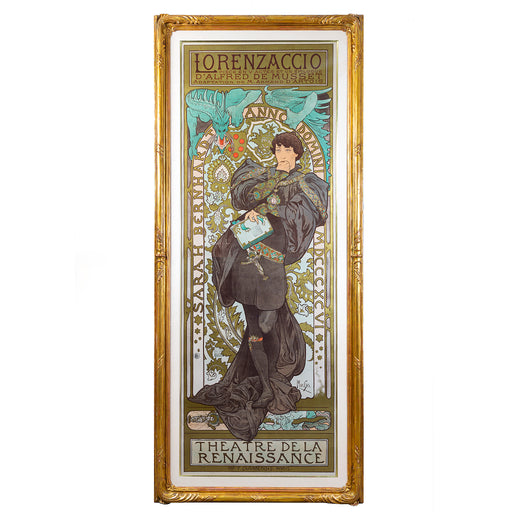 Macklowe Gallery Alphonse Mucha "Lorenzaccio" Lithograph