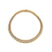 Macklowe Gallery Gold and Diamond Basket Weave Collar Necklace