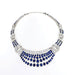 Macklowe Gallery Sapphire and Diamond Draped Necklace