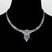 Macklowe Gallery Multi-Cut Diamond Tassel Collar Necklace