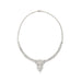 Macklowe Gallery Multi-Cut Diamond Tassel Collar Necklace