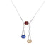 Macklowe Gallery Sapphire and Garnet Négligée Necklace