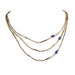 Macklowe Gallery French 18K Gold and Lapis Lazuli Longchain Necklace