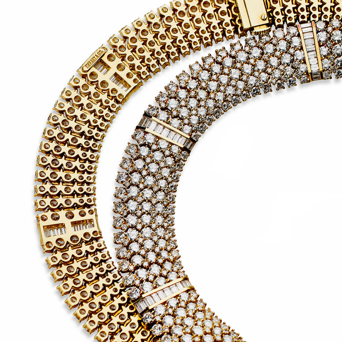 Macklowe Gallery Tiffany & Co. Diamond Strap Necklace