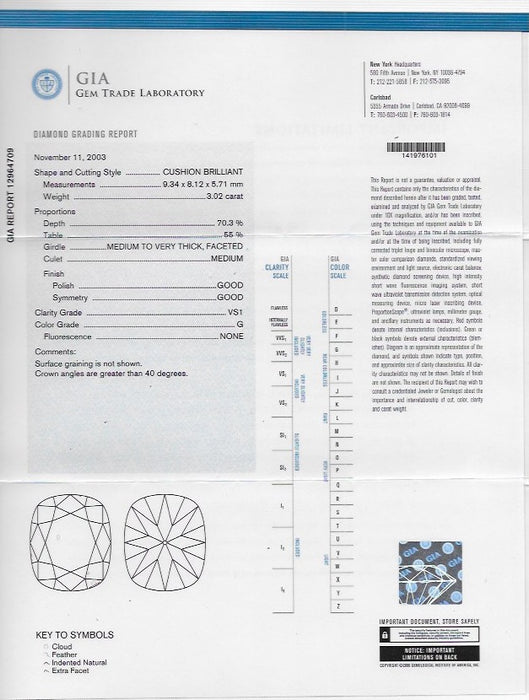 Macklowe Gallery Oval Cushion-Cut Diamond Ring