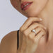 Macklowe Gallery Oval Cushion-Cut Diamond Ring