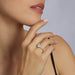 Macklowe Gallery Oval Cushion-Cut Diamond Ring
