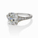 Macklowe Gallery Oval Cushion-Cut Diamond Ring