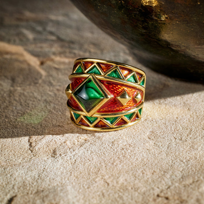 Macklowe Gallery Amr Ghassan Shaker Geneve Contemporary Tourmaline Ring