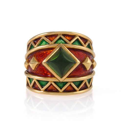 Macklowe Gallery Amr Ghassan Shaker Geneve Contemporary Tourmaline Ring