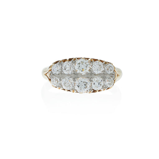 Macklowe Gallery English Old Mine-Cut Diamond Ring